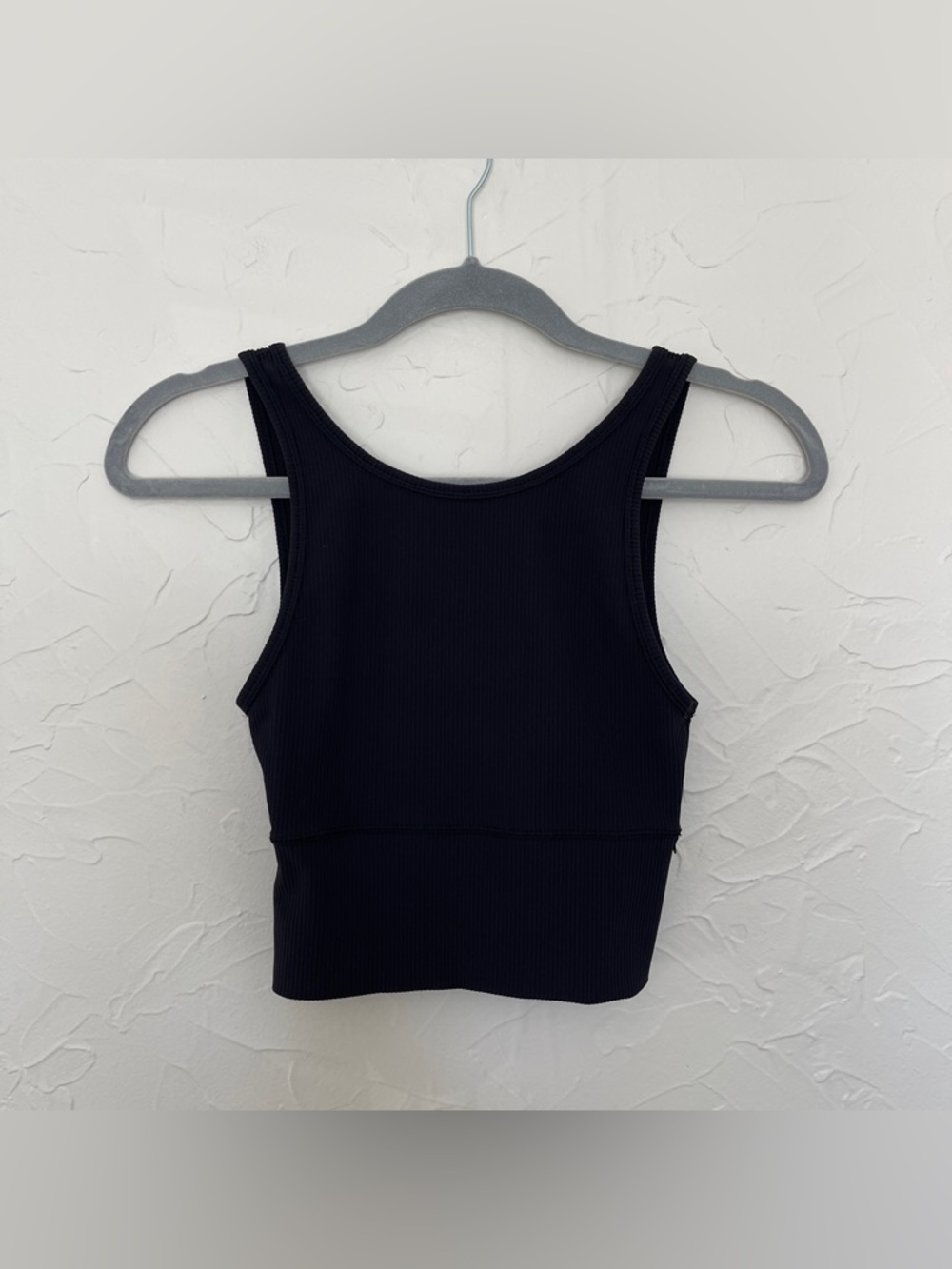 Lululemon Power Pivot Ribbed Tank Top Black